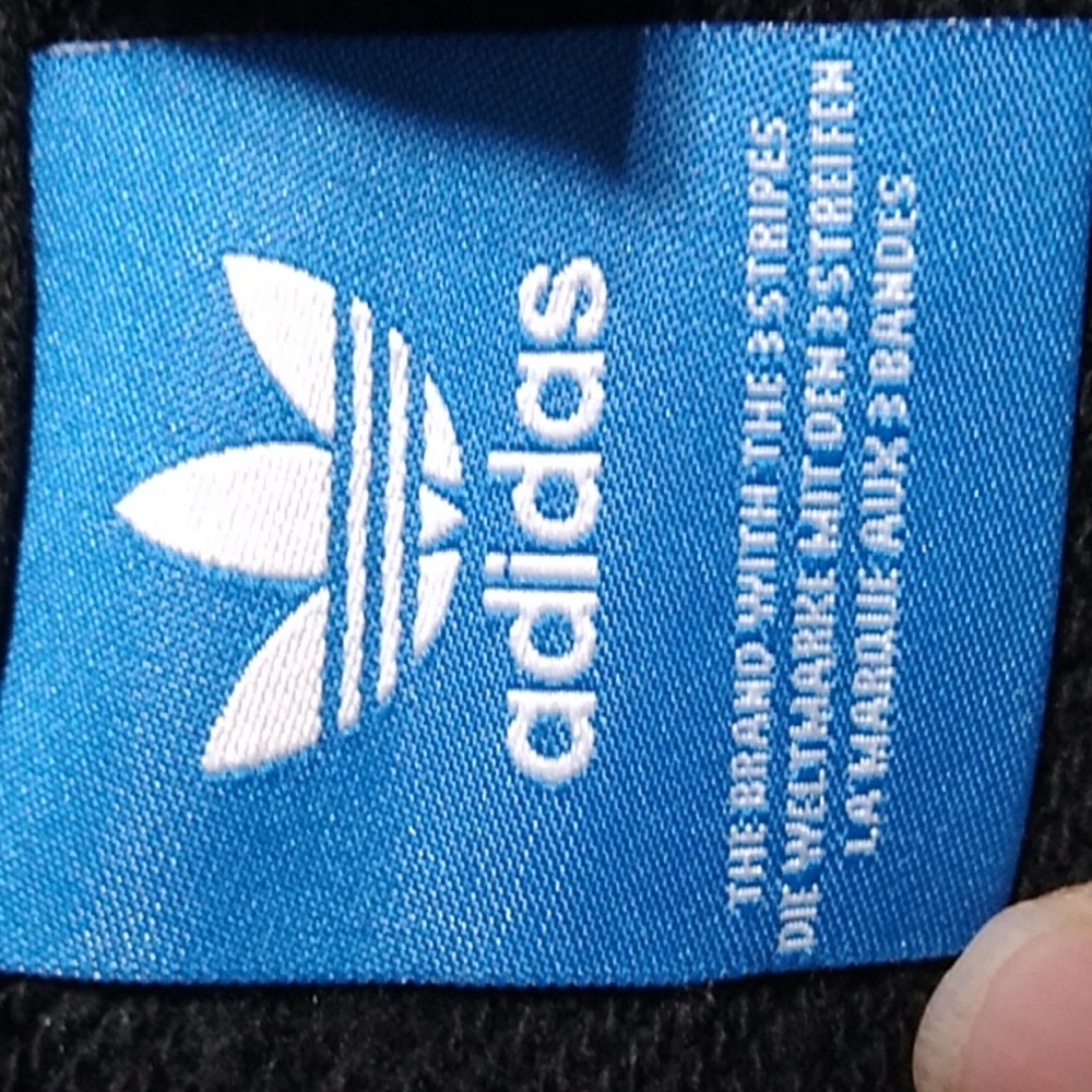 SALE! Adidas Crop/Boxy Hoodie Gently Worn Sz.L (A-75) - Picture 5 of 11